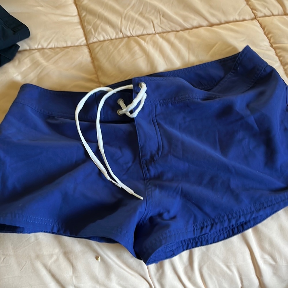 Nike royal blue swim or reg shorts. Good condition
